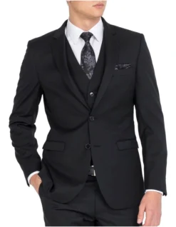 Black Formal Jacket Regular