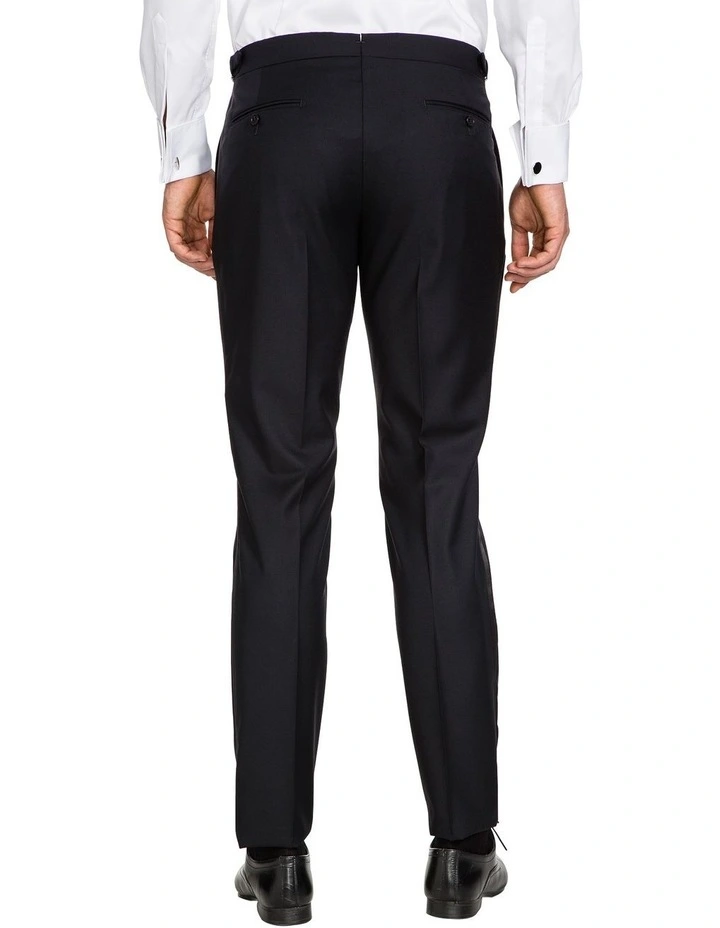 Saunders Black Satin Trouser - Image 2