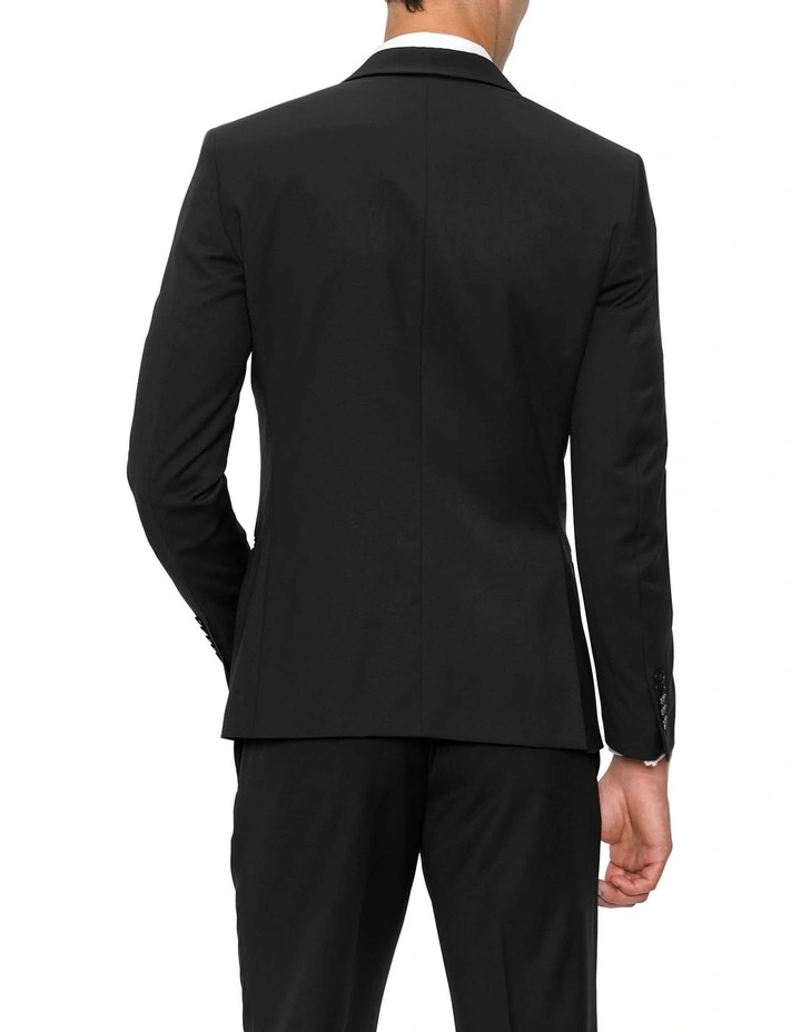 Gibson Slim Fit Black Spectre Dinner Jacket F34087 - Image 3