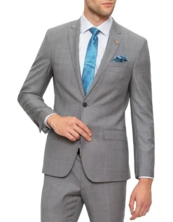 Gibson Slim Fit Grey Lithium Jacket FGE645