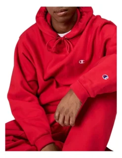 Champion Reverse Weave Hoodie Red