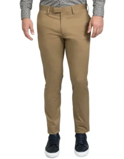 Cambridge Modern Fit Helm Taupe Chino FJF975