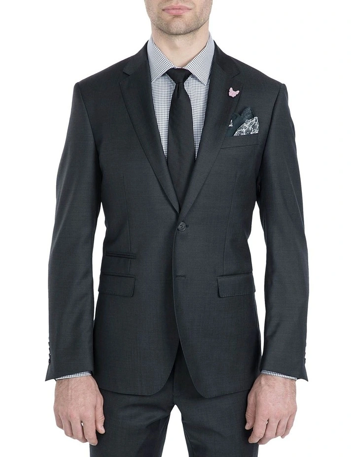 Gibson Slim Fit Charcoal Beta Jacket FGI614