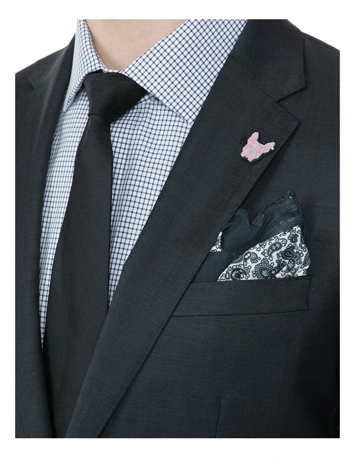 Gibson Slim Fit Charcoal Beta Jacket FGI614 - Image 4