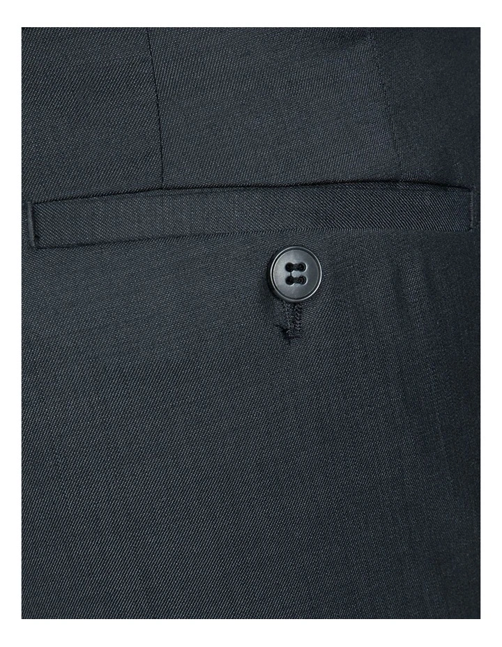 Gibson Slim Fit Charcoal Caper Trouser Grey - Image 4