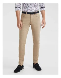 Nicol Skinny Chinos Tan