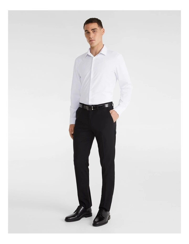 Aston Skinny Fit Dress Pants In Black - Image 4