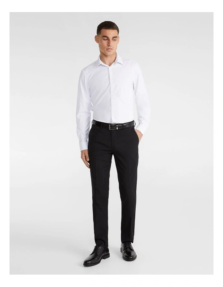 Aston Skinny Fit Dress Pants In Black - Image 5