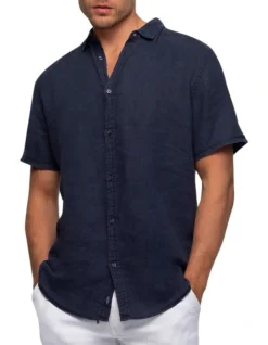 The Tennyson Linen Short Sleeve Shirt