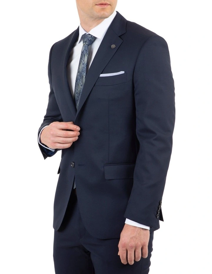 Cambridge Modern Fit Morse Navy Suit Jacket FMG100 - Image 2