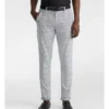 Santana Check Skinny Chino Grey