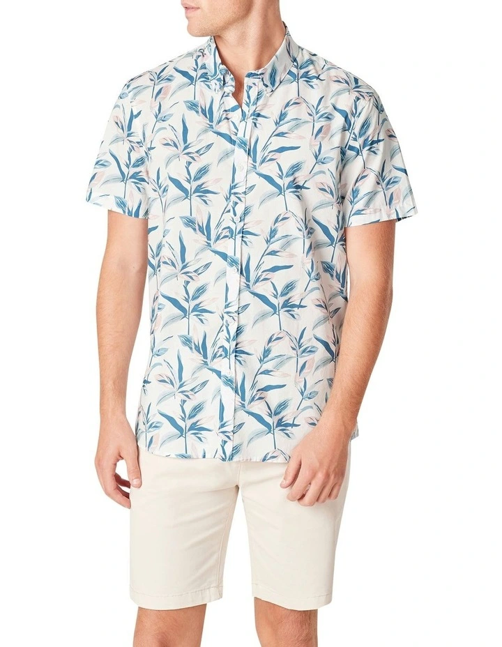 French Connection Summer Tropics Regular Fit Shirt