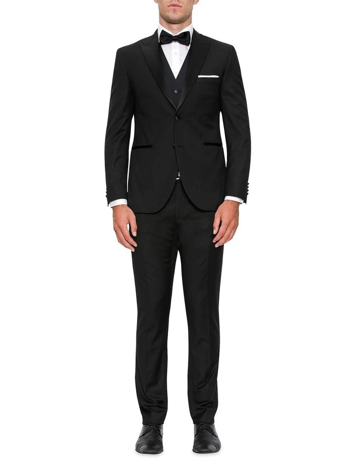Cambridge Modern Fit Atlas Black Peak Lapel Dinner Jacket FYF001 - Image 2