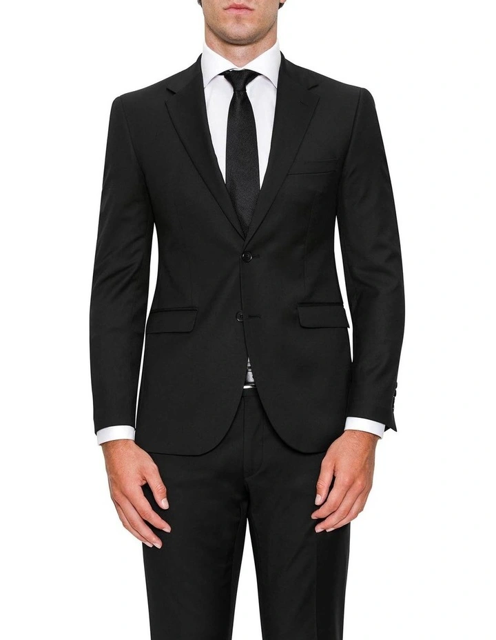 Cambridge Modern Fit Serra Black Suit Jacket FYF001