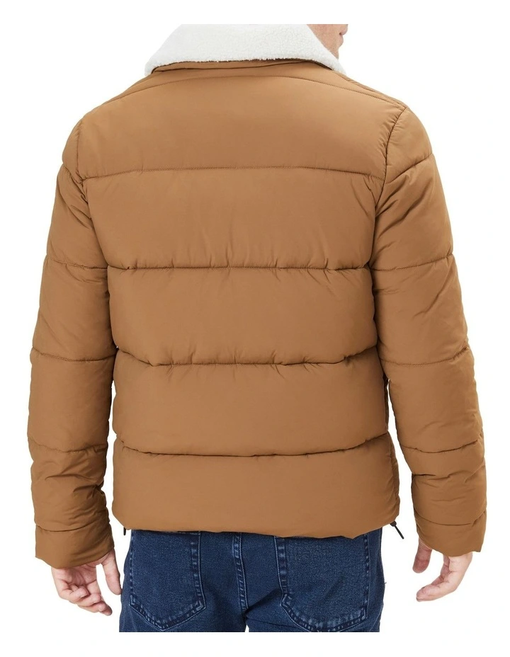 French Connection Sherpa Puffer Jacket - Image 3