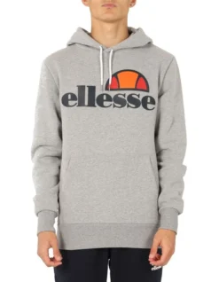 Ellesse Gottero Hooded Sweat Top Grey