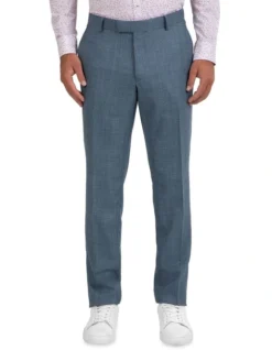 Gibson Slim Fit Caper Houndstooth Wool Trouser FGK640