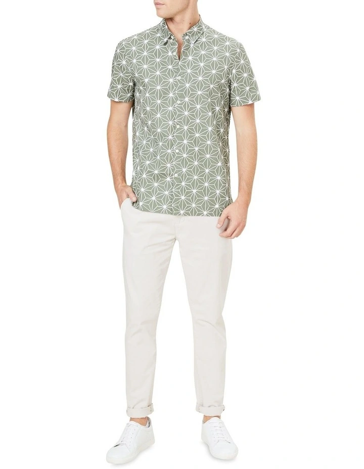 French Connection Geo Print Regular Fit Shirt - Image 2
