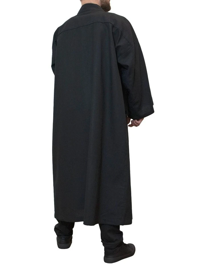 Edo Unisex Long Overcoat - Image 2