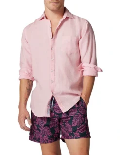 Coromandel Sports Fit Shirt In Pink