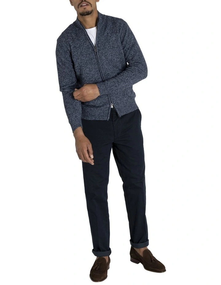 Full Zip Knit Blue - Image 2