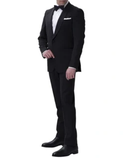 Peak Collar Dinner Suit Black