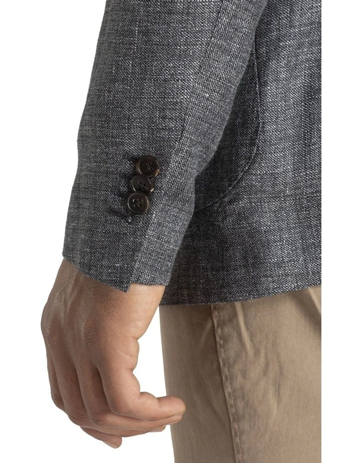 Reda Linen Blaze Short Grey - Image 3