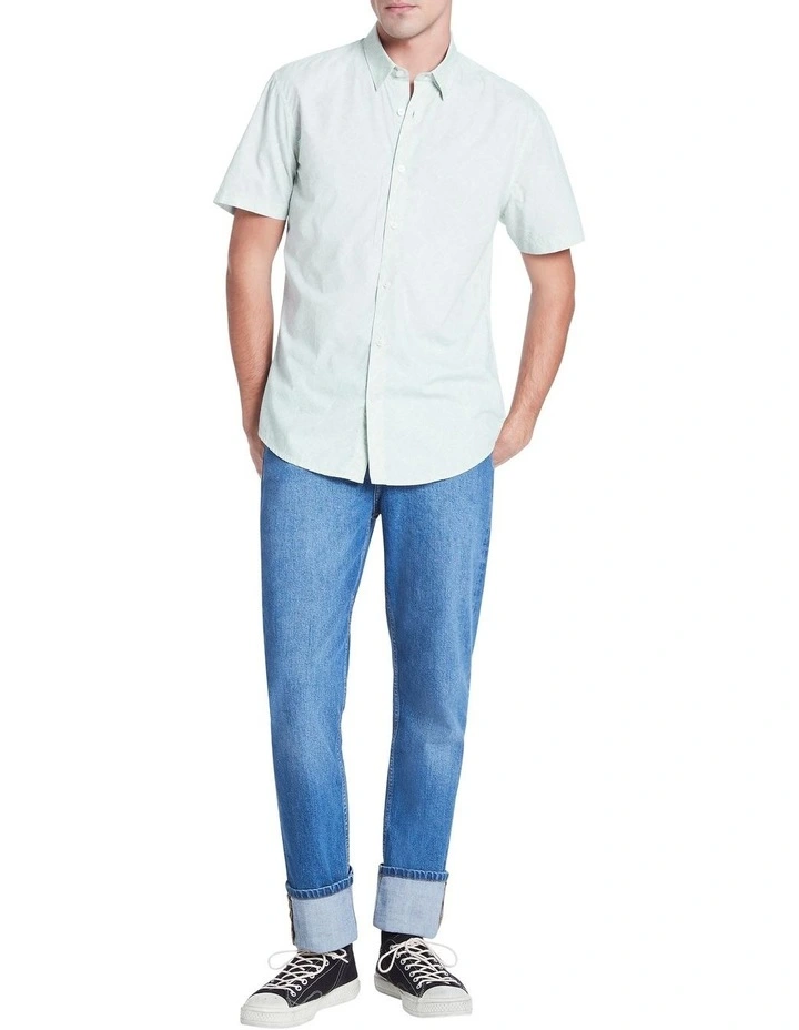 Oliver Short Sleeve Shirt Mint - Image 2