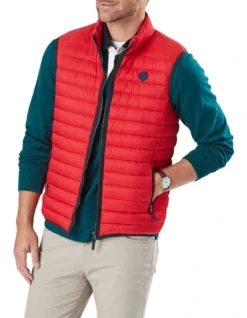 Lightweight Puffer Vest Molten Lava
