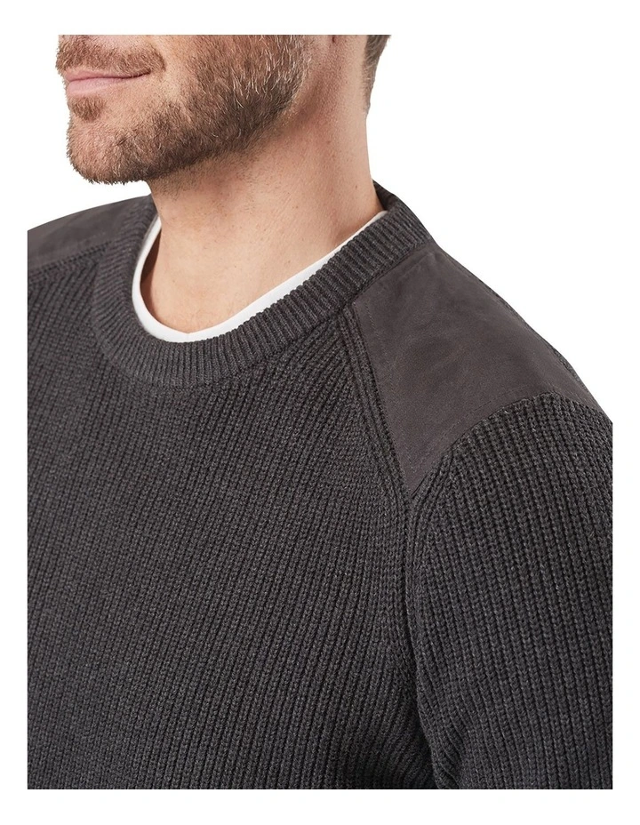 Chunky Fishermans Crew Charcoal - Image 3