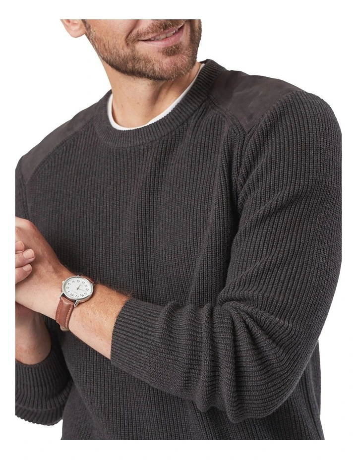 Chunky Fishermans Crew Charcoal - Image 4