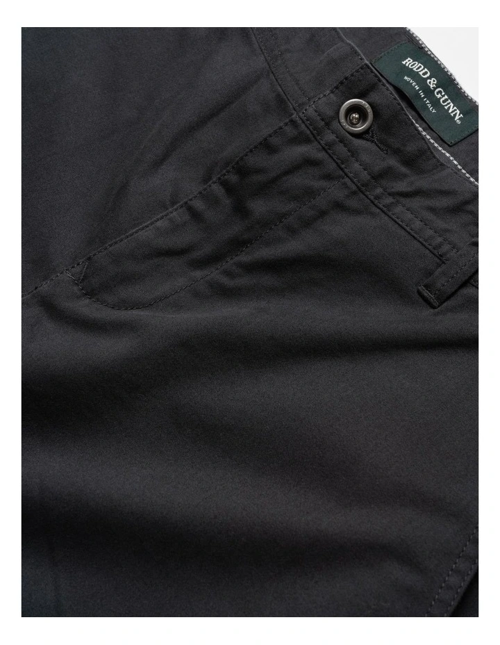Thomas Road Chino Pant Short Leg In Coal - Image 5