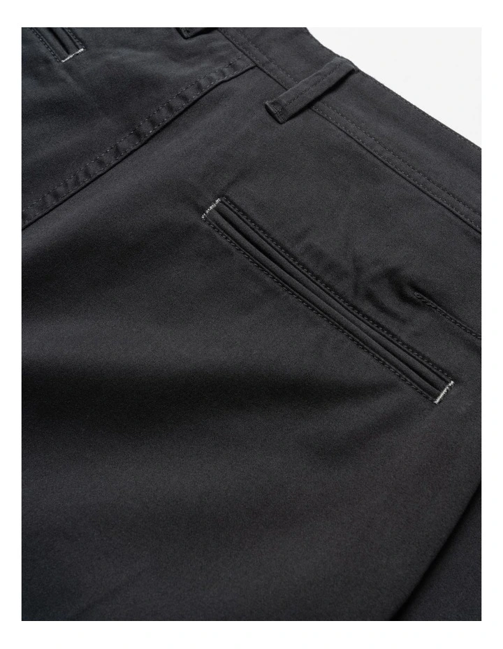 Thomas Road Chino Pant Short Leg In Coal - Image 6