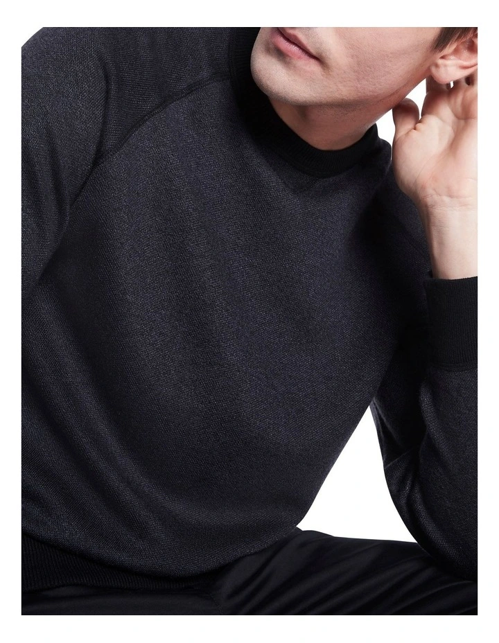 Kendrick Crew Knit Charcoal - Image 4