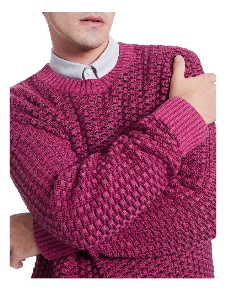 Flinders Knit Pink - Image 4