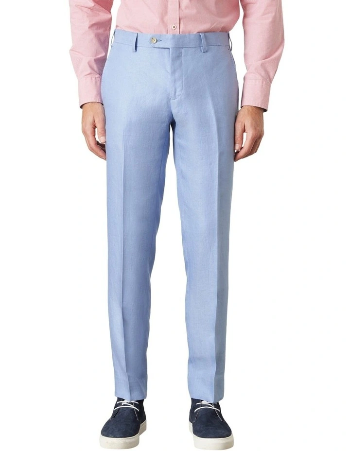 Sandino Linen Trouser Sky