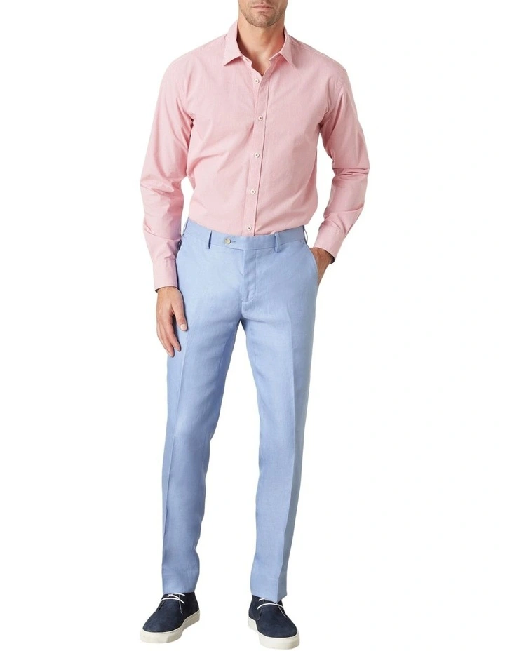 Sandino Linen Trouser Sky - Image 2