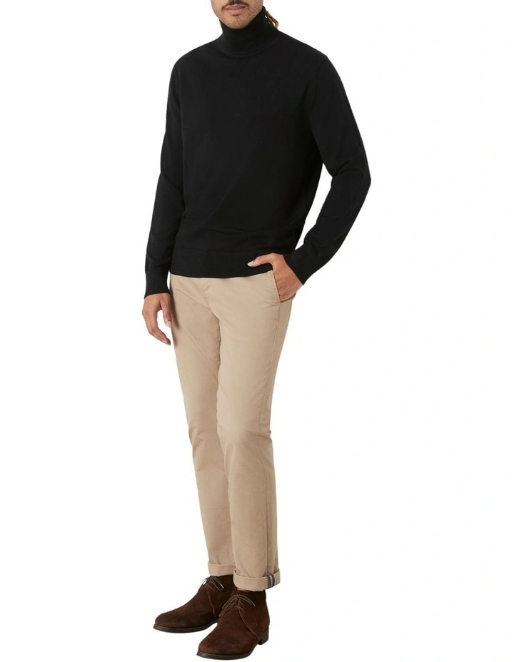 Bakeer Merino Black T-Neck - Image 5