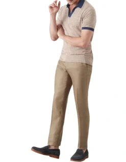Sandino Linen Trouser In Natural