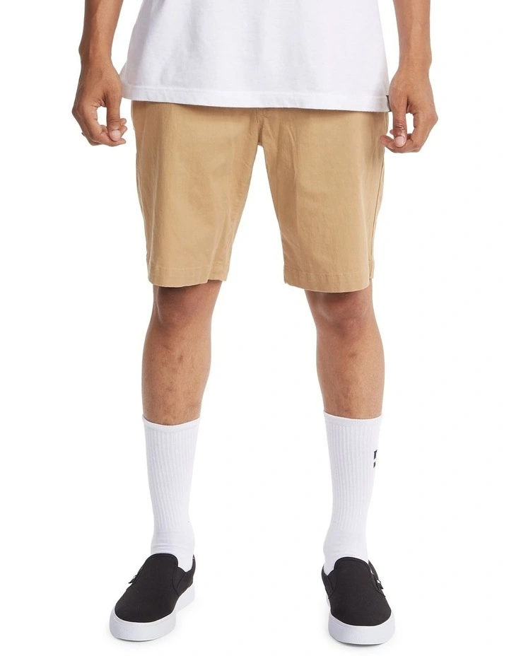 DC Worker Chino Walkshort Tan