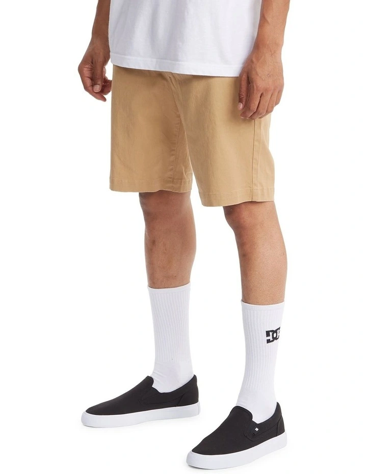 DC Worker Chino Walkshort Tan - Image 3