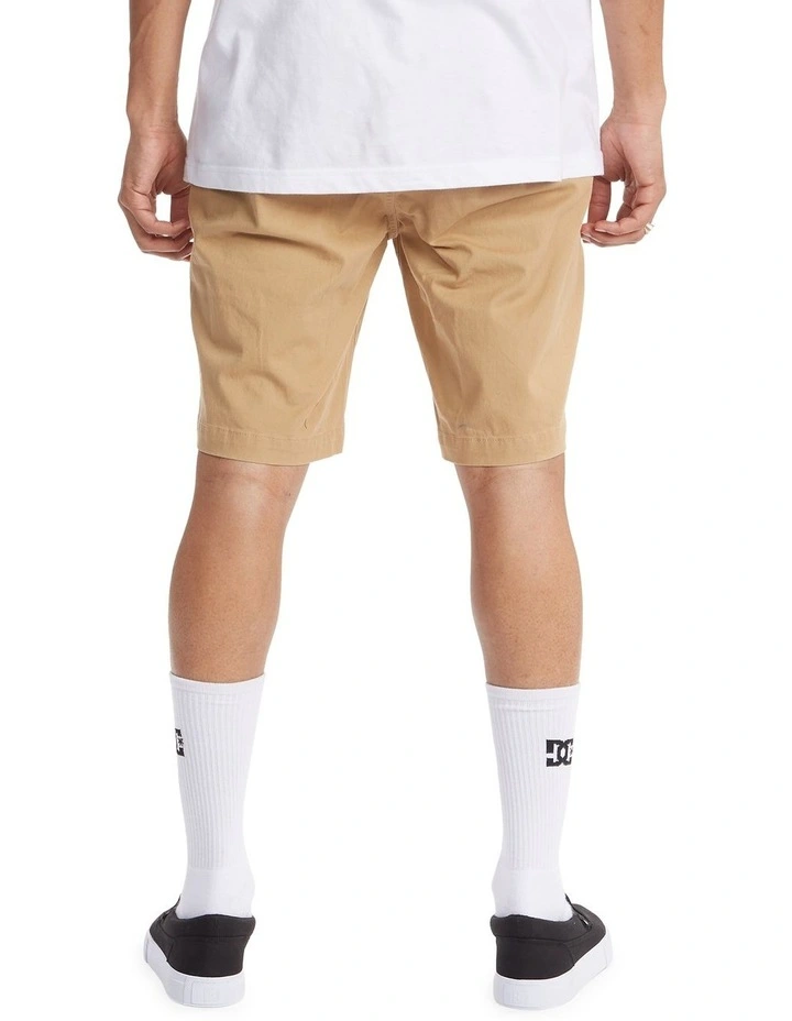 DC Worker Chino Walkshort Tan - Image 4