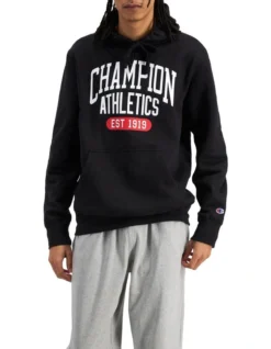 Champion Sporty Hoodie In Black