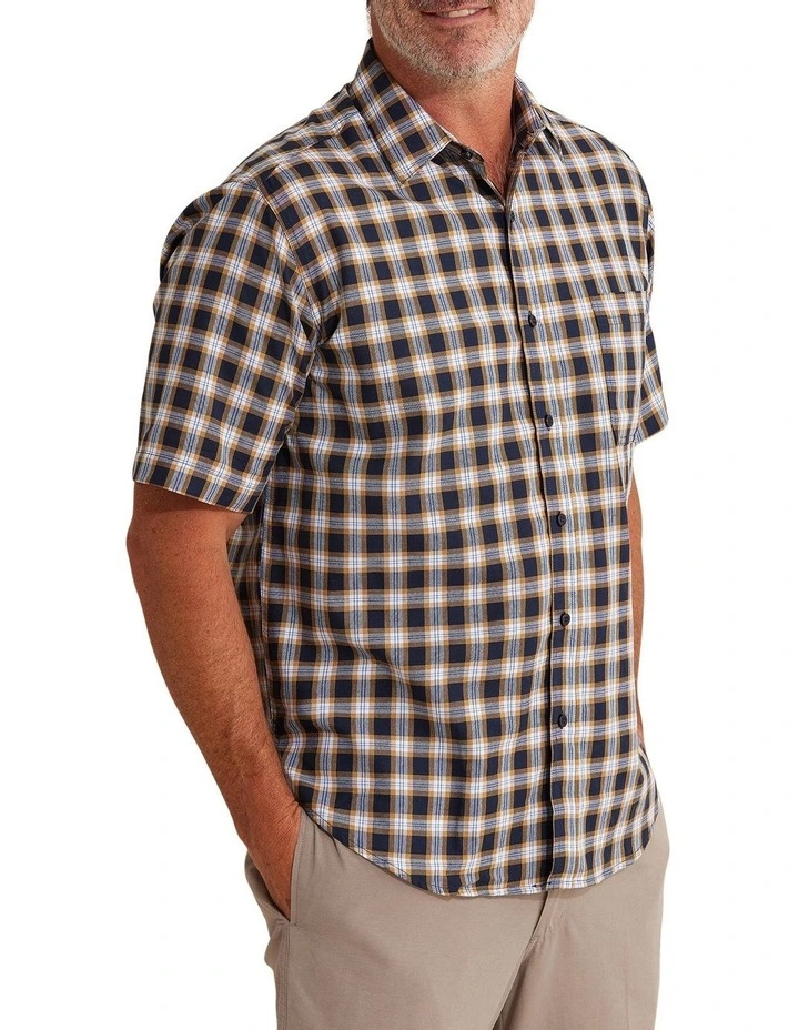 Jordan Oxford Shirt In Bronze - Image 2