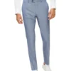 Calvin Klein X-Slim Plain Suit Pant In Sky Blue