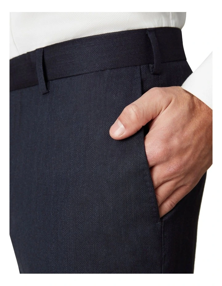 Vernato Trouser In Navy - Image 4