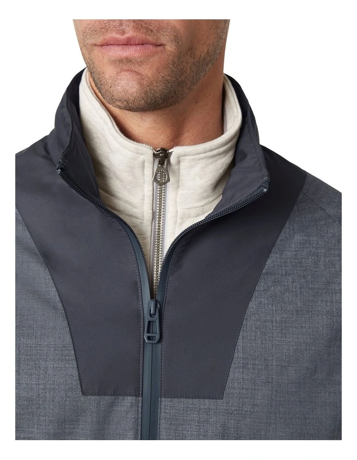 Chamberlin Spray Jacket In Grey Stone - Image 4