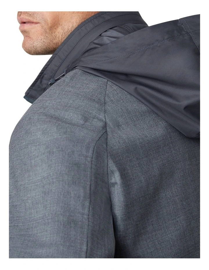 Chamberlin Spray Jacket In Grey Stone - Image 6