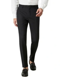 Black Wattle Trouser Kingston In Black