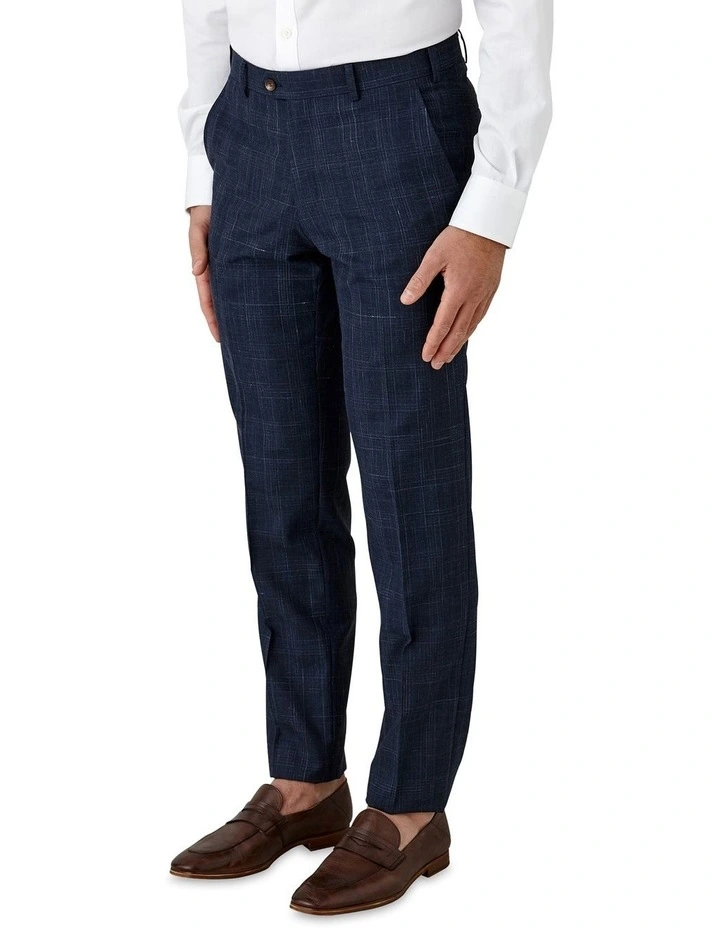 Cambridge Interceptor Modern Fit Trouser In Navy - Image 3